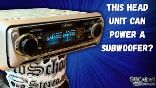 This 2002 Head Unit Can Power Subwoofers with Built-in Amp? Pioneer Premier DEH-P740MP