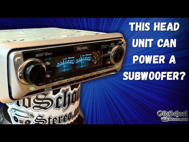 Pioneer carrozzeria deh-p650 test - YouTube