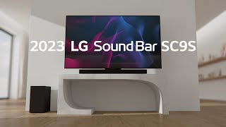 LG Sound Bar : 2023 LG Sound Bar SC9S Design Film | LG Resimi