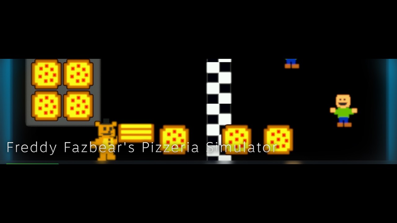 Playing Freddy fazber so this going to be part