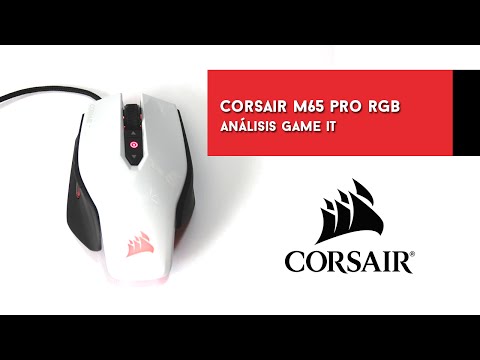 Corsair M65 Pro RGB, review y unboxing