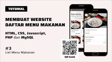 #part3 Membuat Website Daftar Menu Makanan Menggunakan PHP dan MySQL | List Menu