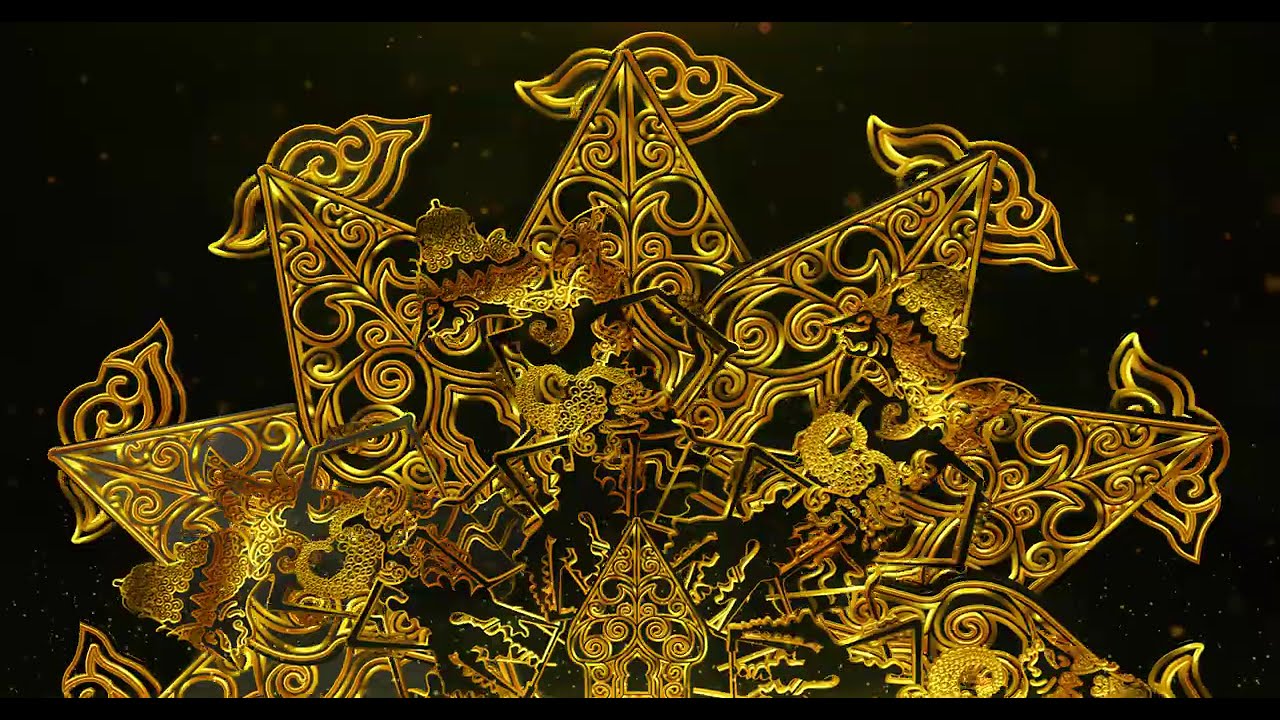 NEON VJ LOOP 4K | JAVANESE WAYANG 4 Motion Graphics Visuals for Live Shows & DJ Sets