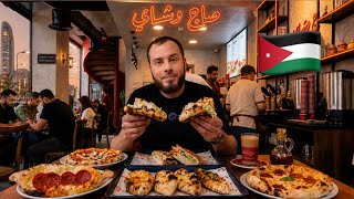 اقوى فطور في بوليفارد العبدلي   جربت كل الاصناف ترند عمان  صاج وشاي     سمعها