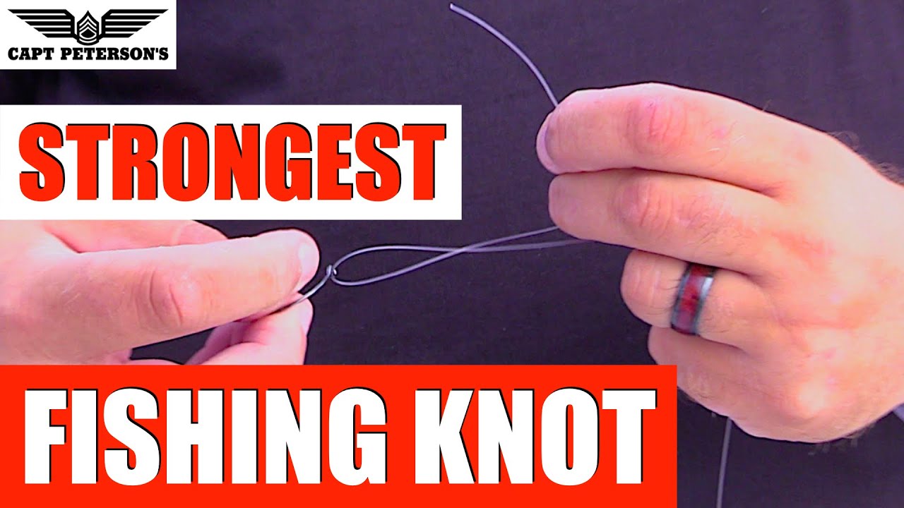 World's Strongest Easy Fishing Knot Holds 92 of its weight YouTube