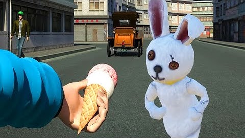 Scary Bunny Ice Cream Horror Game - Full Gameplay Walkthrough (Android, iOS)
