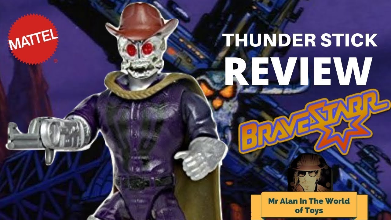 Mattel BraveStarr Toys - Thunder Stick Review 