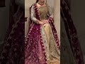 WEDDING DRESS GOALS 👗😍 Royal Pakistani Wedding Dress 💖✨ #shorts #weddingdress #pakistaniwedding