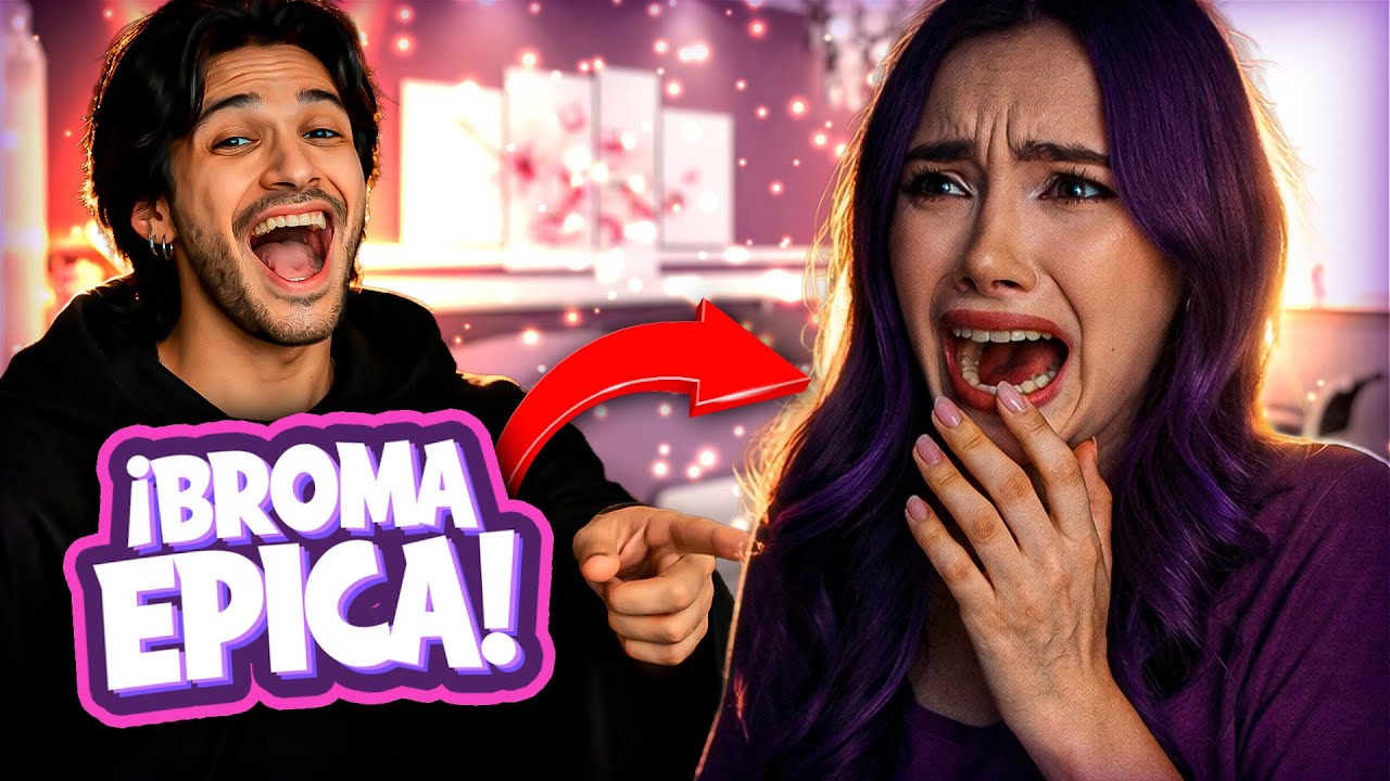 😱 LE HICE LA PEOR BROMA A ALE RIOS… ¡Termina LLORANDO!💀😭