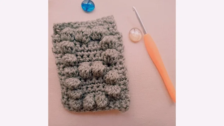 Learn to Crochet Bobble Letter 'B'