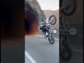 CRF 300 Supermoto.One tunnel. One wheel. No brakes.Caught in a single shot.#Supermoto#Wheelie#CRF300