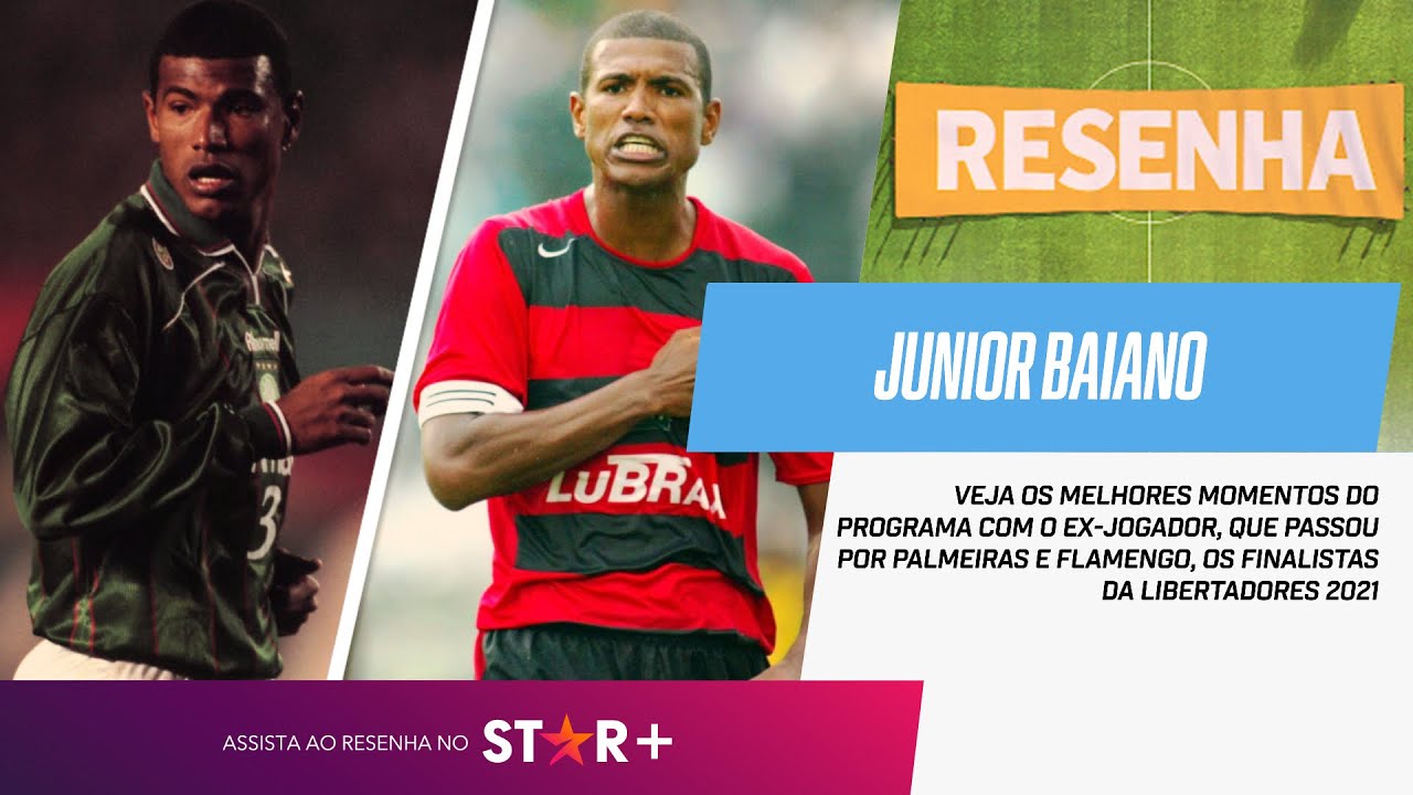 MUITA RESENHA E BASTIDORES DE FLAMENGO E PALMEIRAS! Junior Baiano no Resenha ESPN