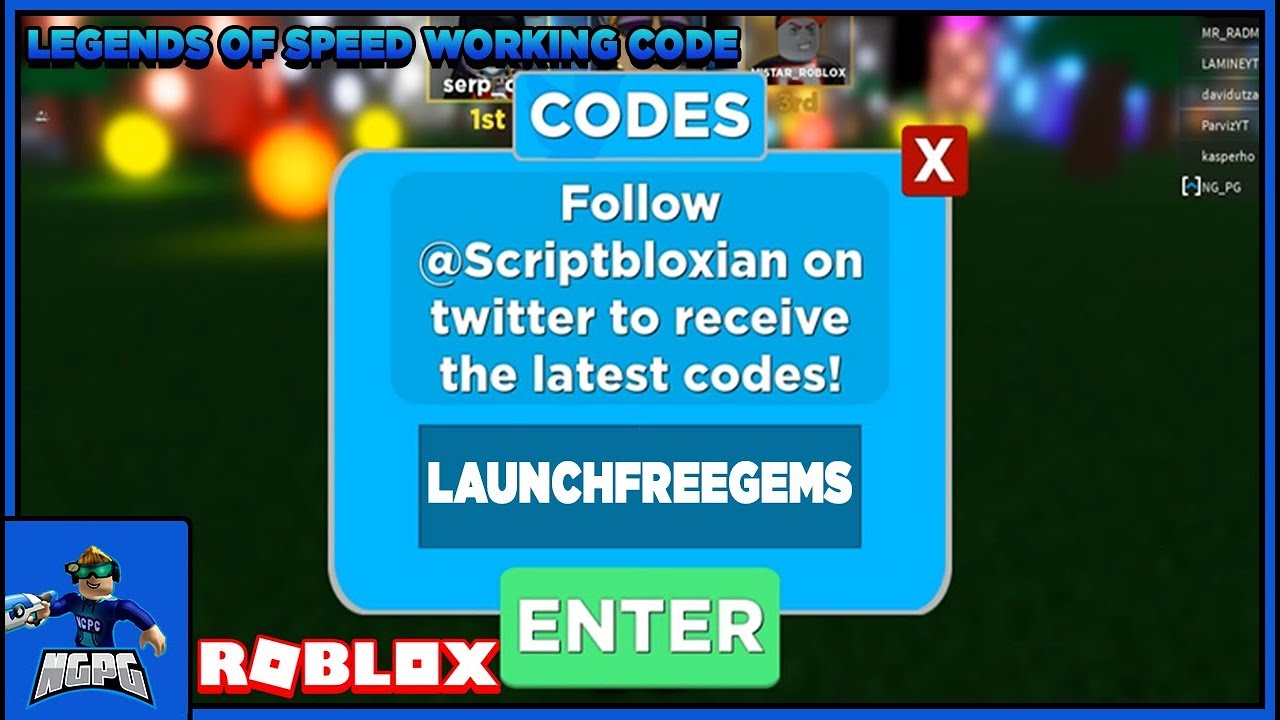 Roblox Legends Of Speed Codes - Try Hard Guides