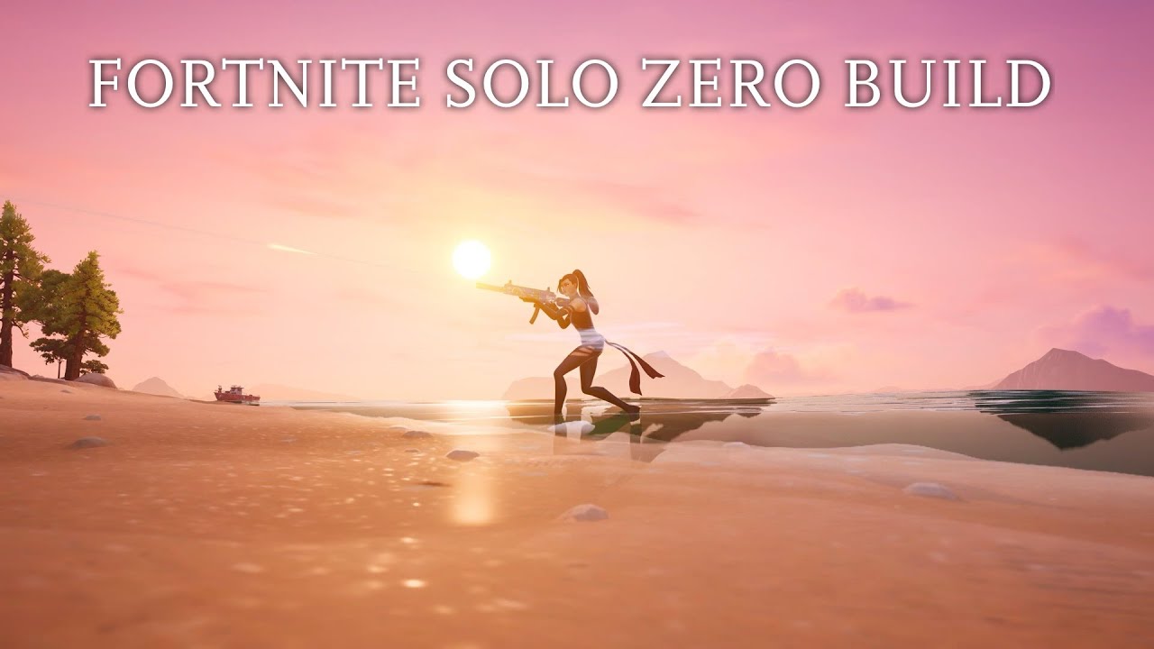 Fortnite Solo Zero Build Battle Royale Chapter 7 Win on PS5 Controller 