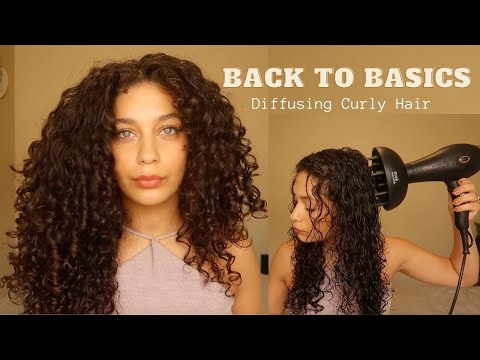HOW TO DIFFUSE CURLY HAIR/WHAT TO BUY | Back to Basics