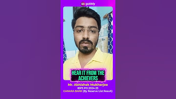 Congrats, Mr. Abhishek Mukherjee, on Clearing IBPS PO 2024-25 | Through Reserve List #ibpspo2025