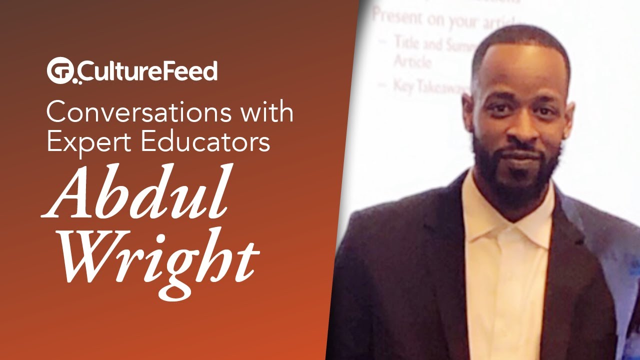 CultureFeed's In Character 1 on 1 with Abdul Wright YouTube