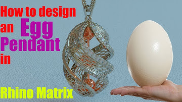 How to design an Egg Pendant, Stay with me.