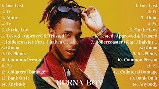 Download Lagu Le Meilleur de Burna Boy - Top 10 🎵 MP3