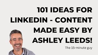 Cool friend at Accountex London 2023 Ashley Leeds - Mr LinkedIn!
