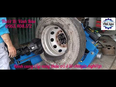 Video Máy tháo lốp xe tải Titano STD 305 | Công nghệ Ý | GIÁ... - youtube