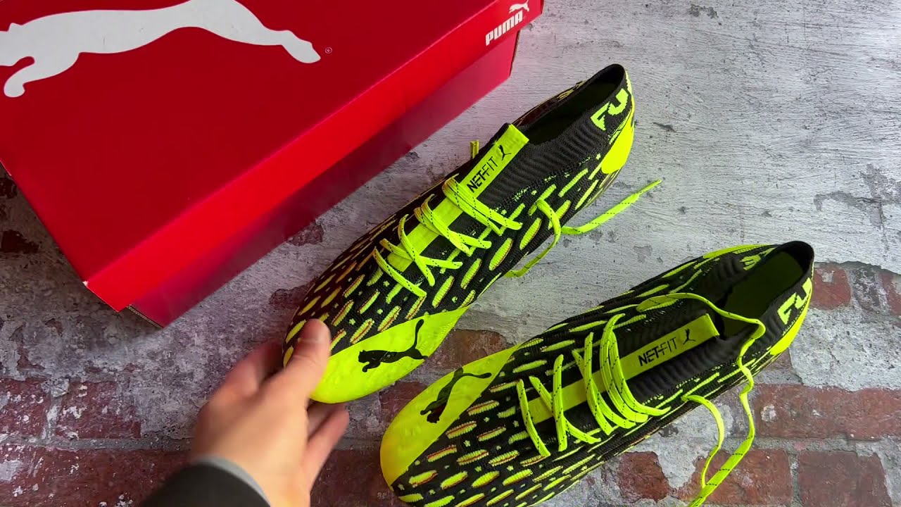 PUMA Future 5.1 Netfit FG/AG Spark PUMA Black Ultra Yellow