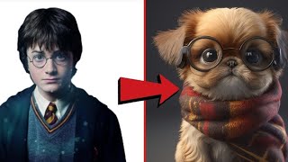 HARRY POTTER if they were LITTLE DOG ? ALL Characters