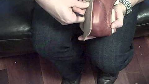 How to make a shoe by hand, Part 9b: The rand and the welting