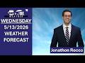 Light showers Wednesday Night; BIG pattern change coming