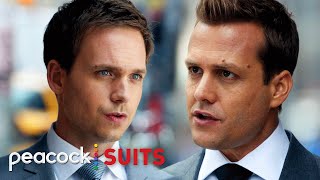 Harvey and Mike Go to War Over Logan Sanders | S04 E02 | Suits