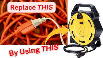 Smart Extension Cord Management With an Extension Cord Reel