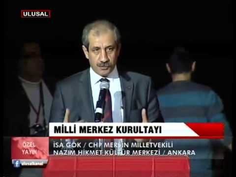 CHP Mersin Milletvekili İsa Gök'ün konuşması