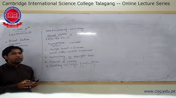 Pre-9th - [Science] - Lecture#2 - Muhammad Imran - CISC Online Lecture Series