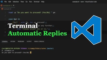 VS Code — Terminal Automatic Replies