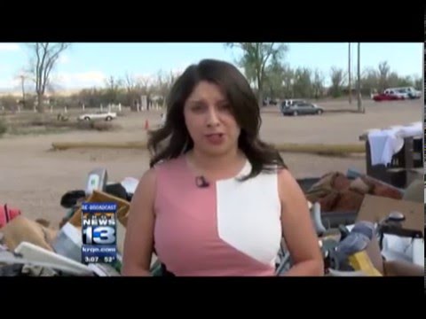 Joy Junction - KRQE - Donation Dumping Story - 4/14/16