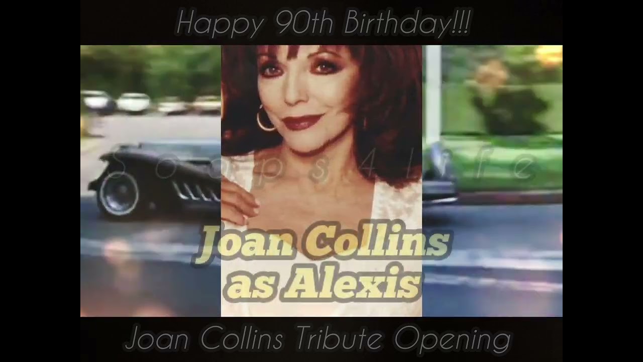 Joan Collins Tribute Opening (dynasty style)