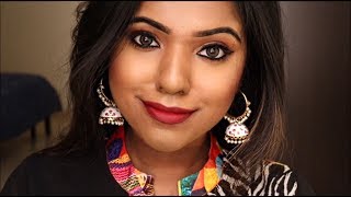 INDIAN PARTY MAKEUP FOR DUSKY SKIN | Nikki Charms 2019