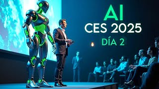 ¡La impactante IA que dejó boquiabiertos a todos en el CES 2025, Día 2!