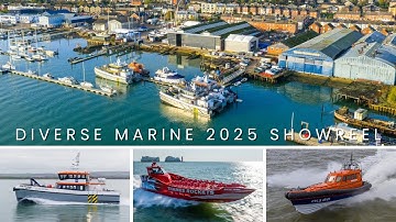 Building the Future of Offshore Workboats | Diverse Marine 2025 Showreel
