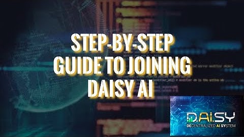 How to log in, register and contribute in DAISY