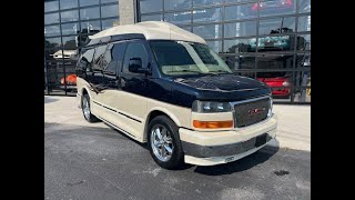 Vacation ready ultimate travel vehicle low miles $29995 Regency high top custom conversion van Gmc Savana Regency Custom High Top Conversion Van