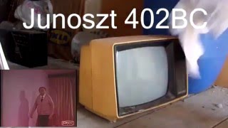 Junoszt 402BC Old Soviet Television 1988