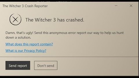 Solved!!! The Witcher 3 has crashed error!!! after the next-gen update on PC Steam