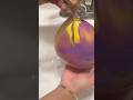Nano tape beautiful golden and purple water balloon 🎈 #nanotape #waterballoon #nanobubble #shorts