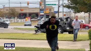 Good Samaritan pins down drunk driver trying to run away after killing Euless cop