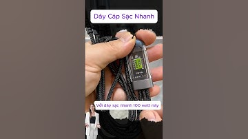 Dây Cáp Sạc Nhanh toocki 3 Trong 1 100w #daysacdienthoai #daysacnhanh