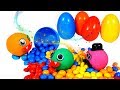 Learn Colors Opening Unboxing SUPER MAGIC EGGS Surprise Toys for Kids Unpacking