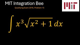 MIT 2016 Integration Bee Qualifying Exam, Problem 15 Net Worth