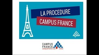 la partie 2 : la procédure campus France de A à Z / الدراسة في فرنسا