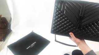 How To Spot Fake Vs Real Saint Laurent Envelope Bag – LegitGrails